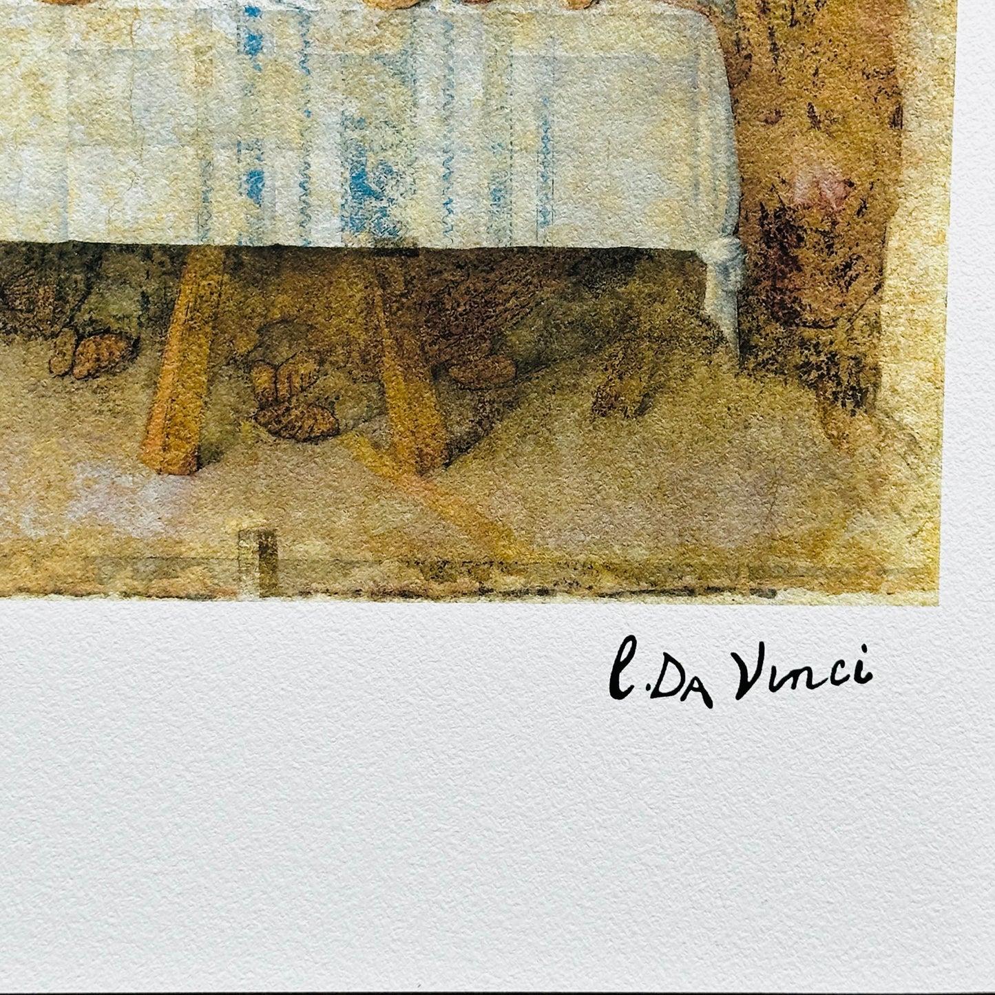 Genummerde editie LEONARDO DA VINCI "De laatste avondmaal