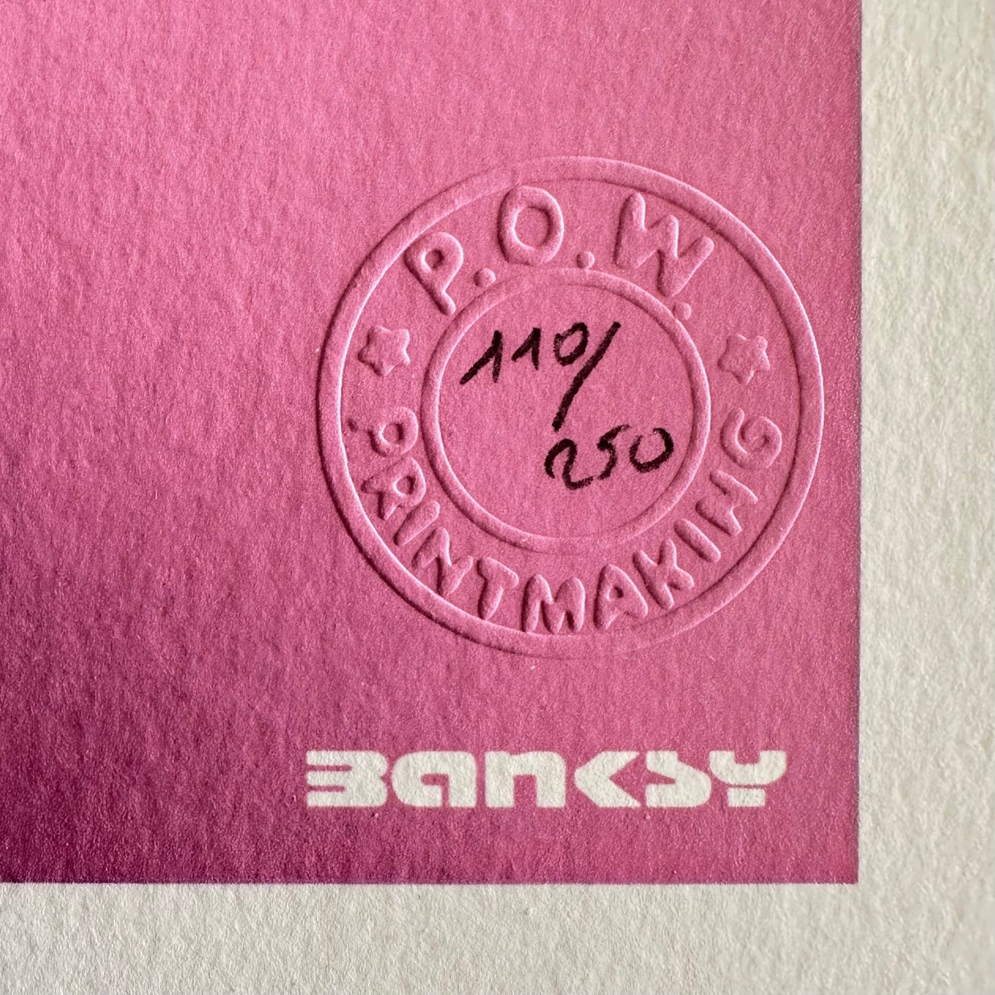 BANKSY Bomb Lover