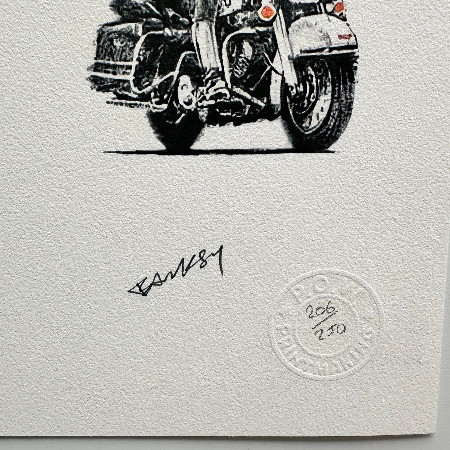 BANKSY Strawberry donut