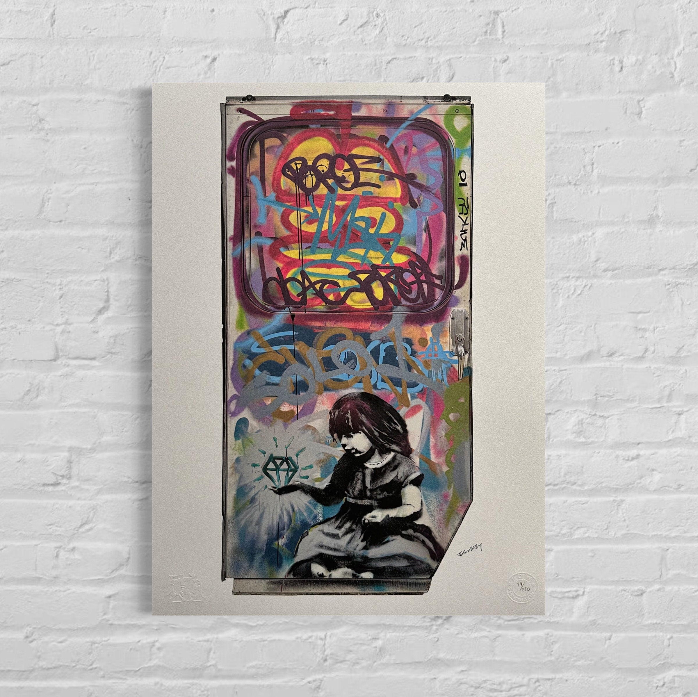 BANKSY Rough Diamond