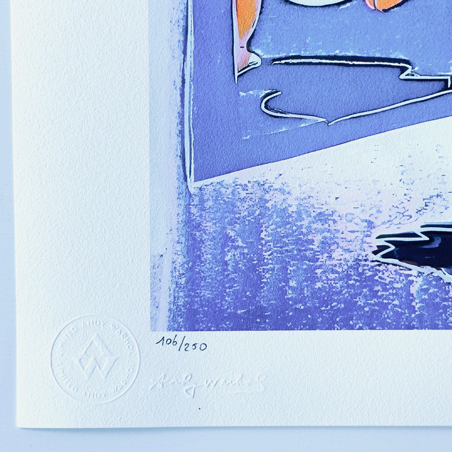 ANDY WARHOL Anniversary Donald duck