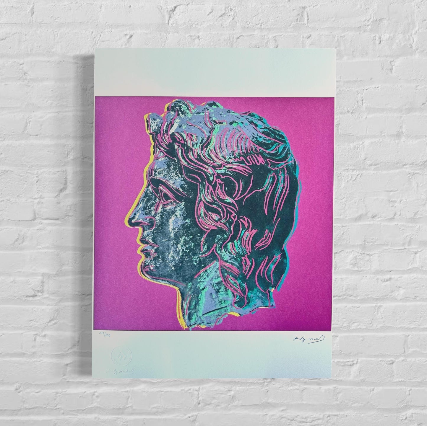 Andy Warhol Alexander de grote