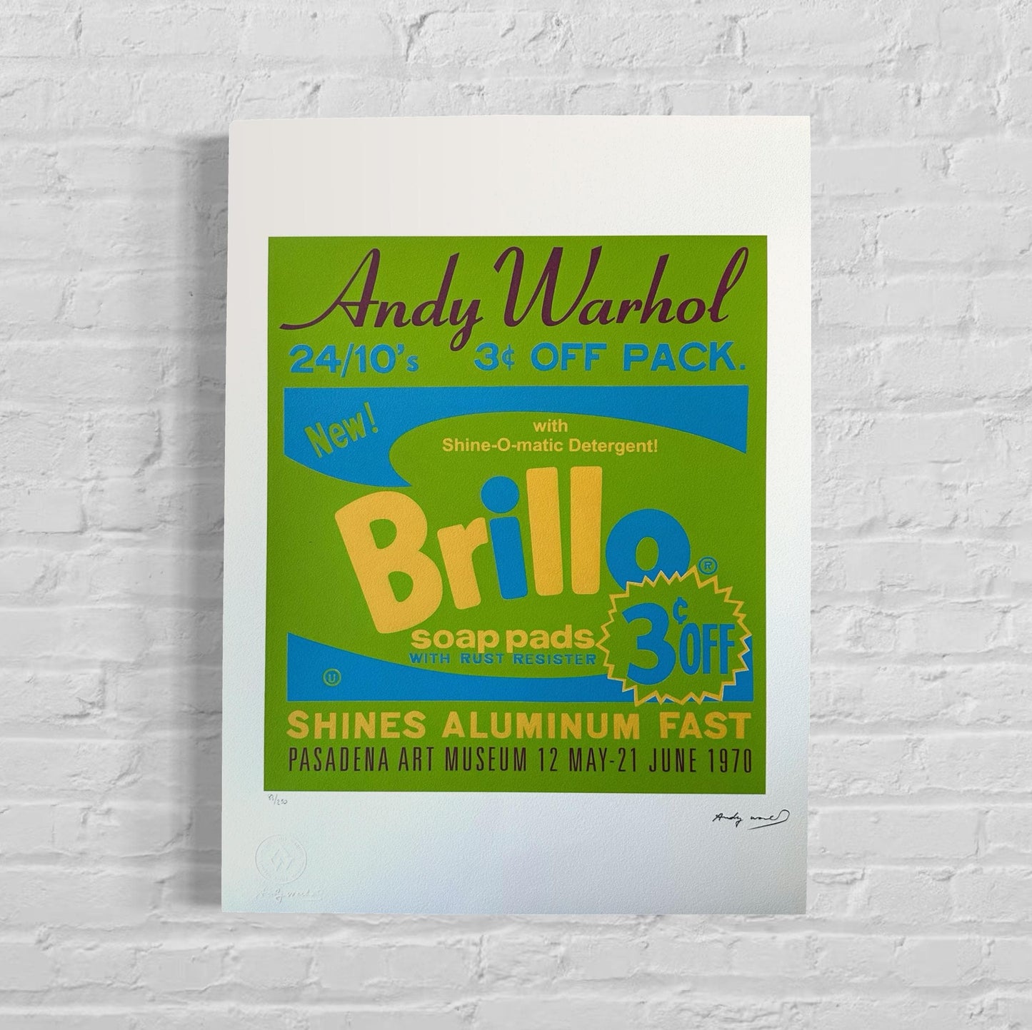 ANDY WARHOL brillo