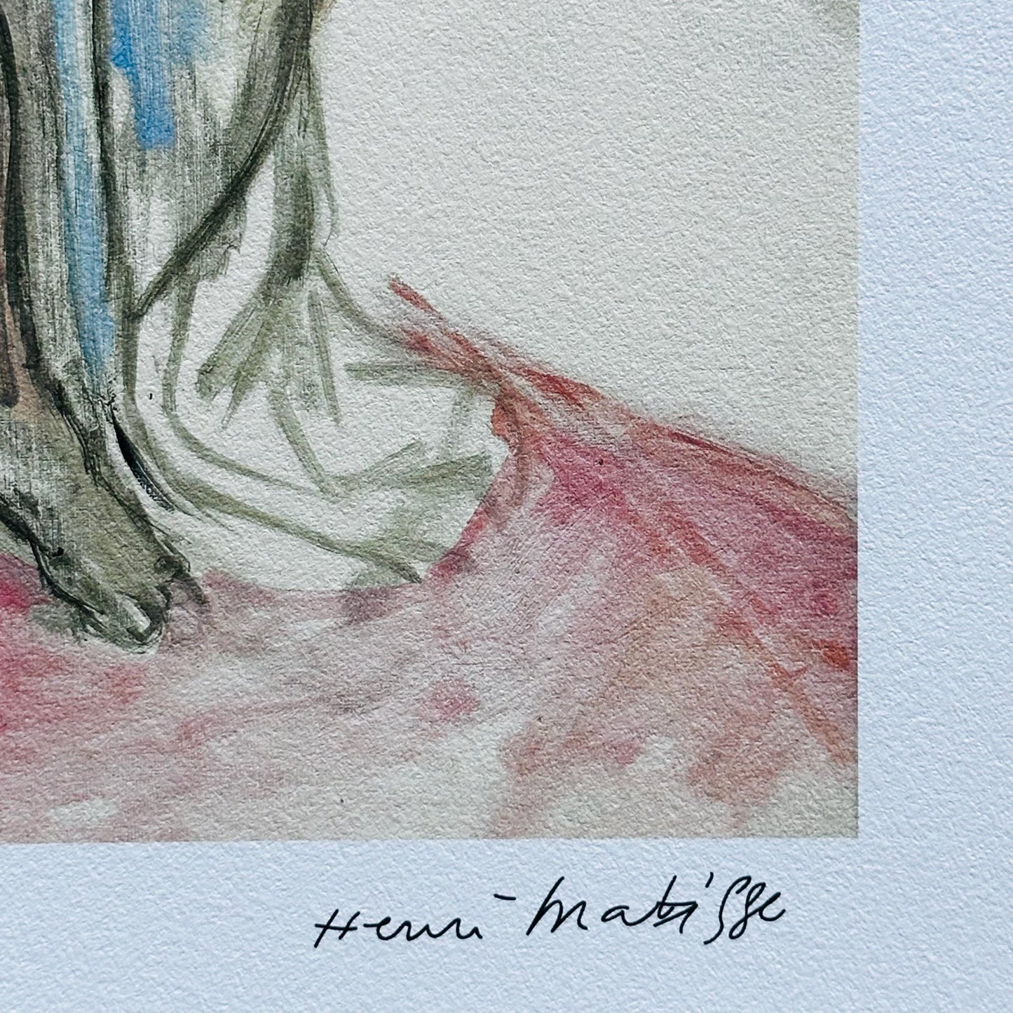 Genummerde editie HENRI MATISSE "Nu Sur La Chaise Longue" Gesigneerd - Certificaat - Limited lithografie - Franse kunstenaar - after
