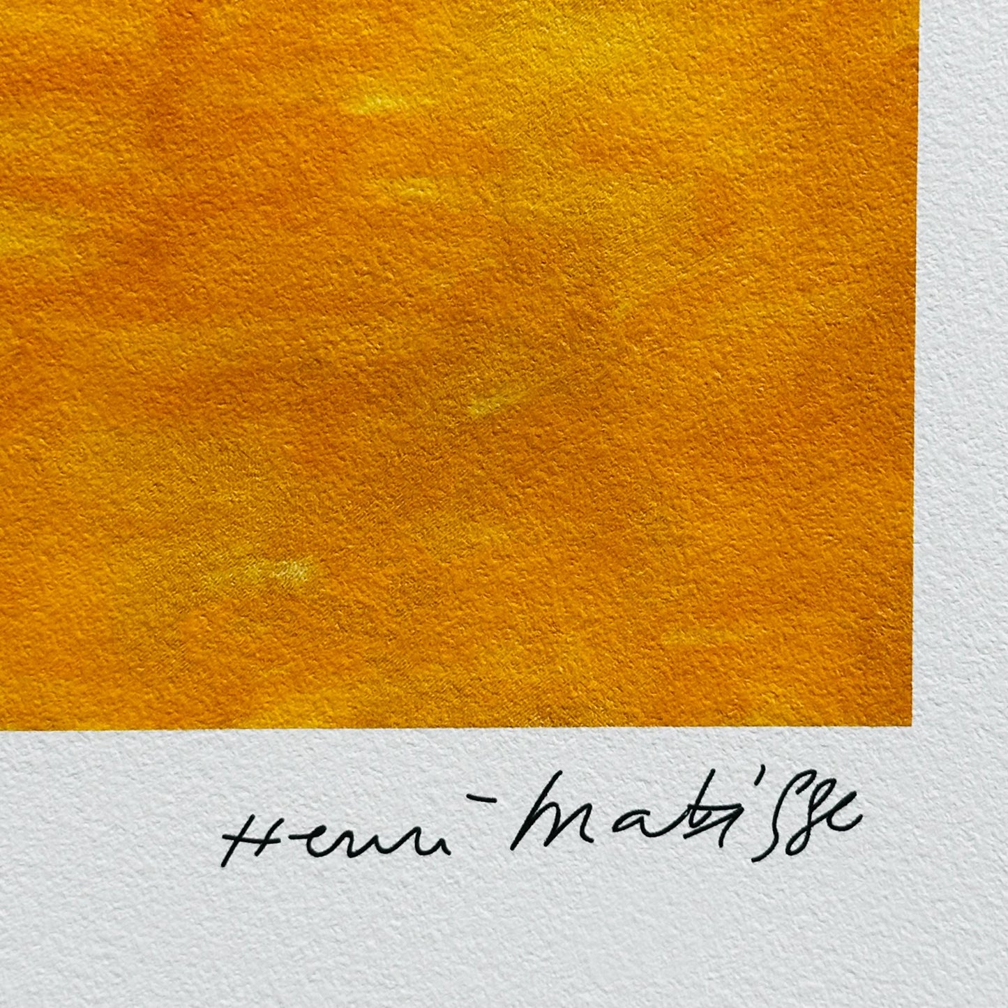Genummerde editie HENRI MATISSE "collioure en Août" Gesigneerd - Certificaat - Limited lithografie - Franse kunstenaar - after