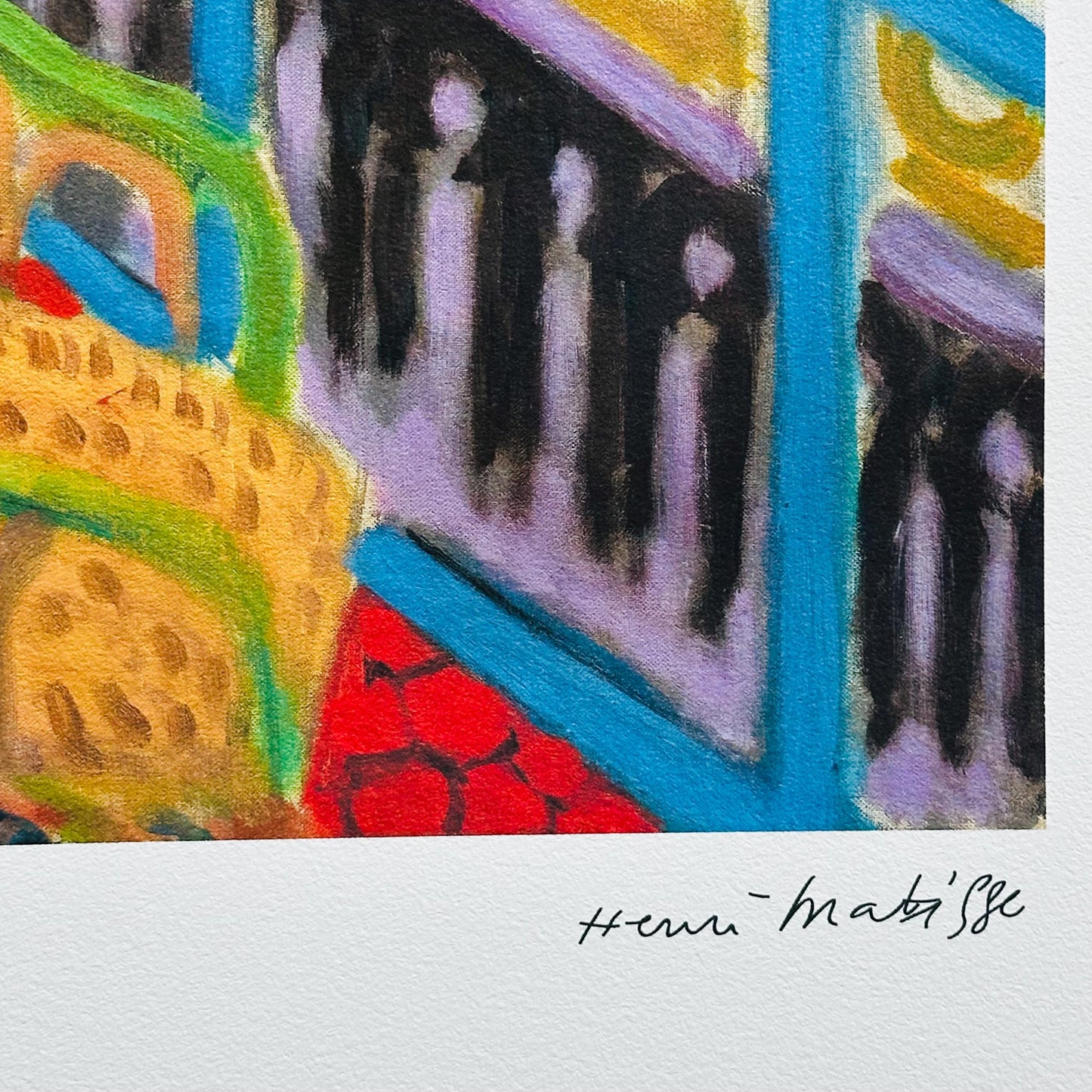 Genummerde editie HENRI MATISSE "Nu à la fenêtre" Gesigneerd - Certificaat - Limited lithografie - Franse kunstenaar - after