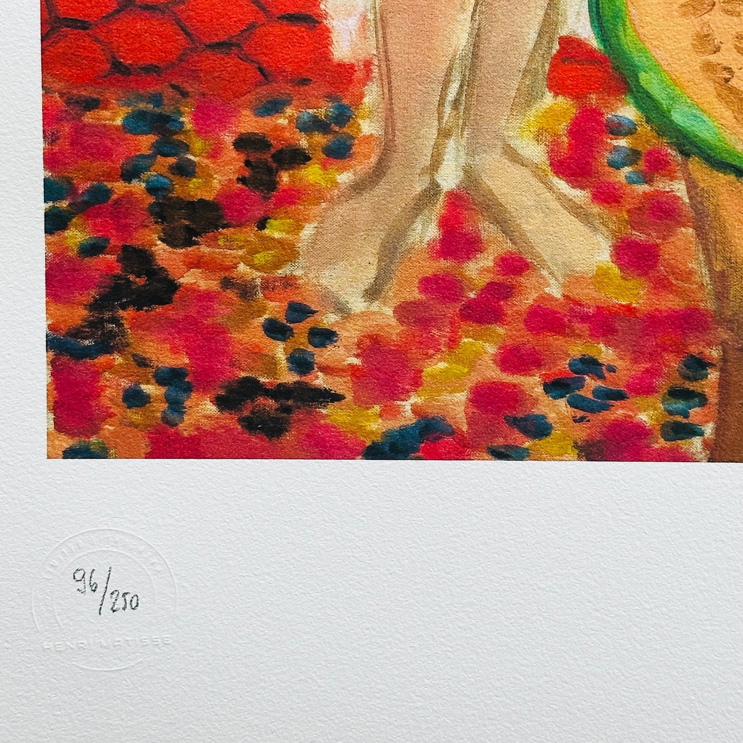 Genummerde editie HENRI MATISSE "Nu à la fenêtre" Gesigneerd - Certificaat - Limited lithografie - Franse kunstenaar - after