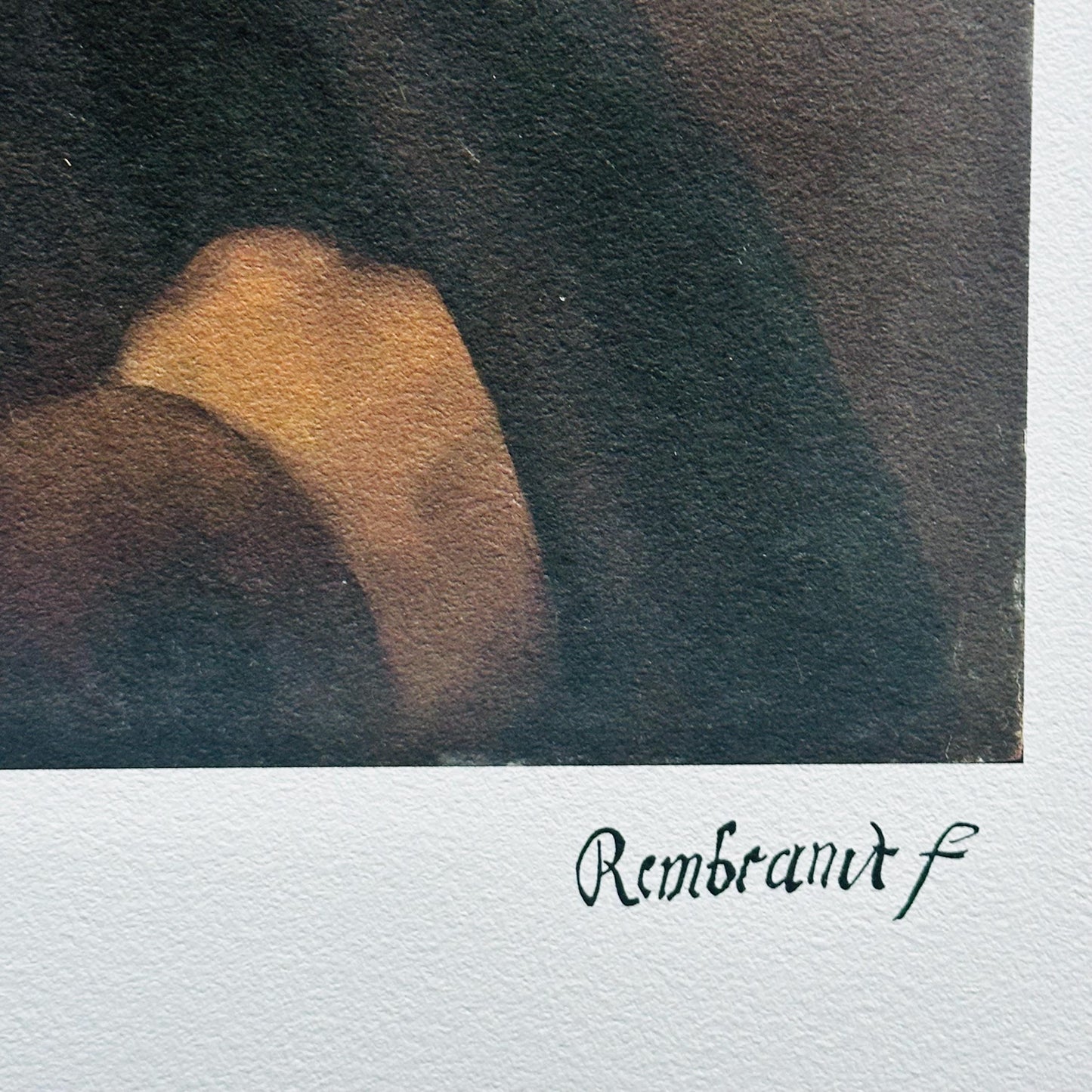 Genummerde editie REMBRANDT VAN RIJN "Harmen doomer" Gesigneerd - Certificaat - Limited lithografie - Nederlandse kunstenaar - after