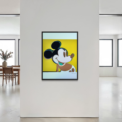 Andy Warhol – ‘Mickey Mouse (Geel)’ – Gelimiteerde en genummerde editie