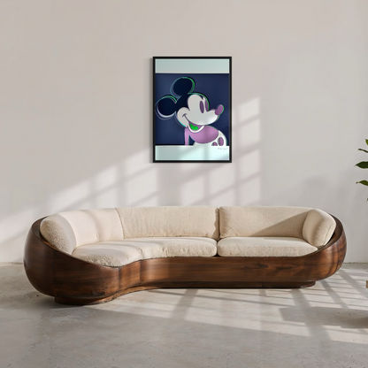 Andy Warhol – ‘Mickey Mouse (Zalm)’ – Gelimiteerde en genummerde editie