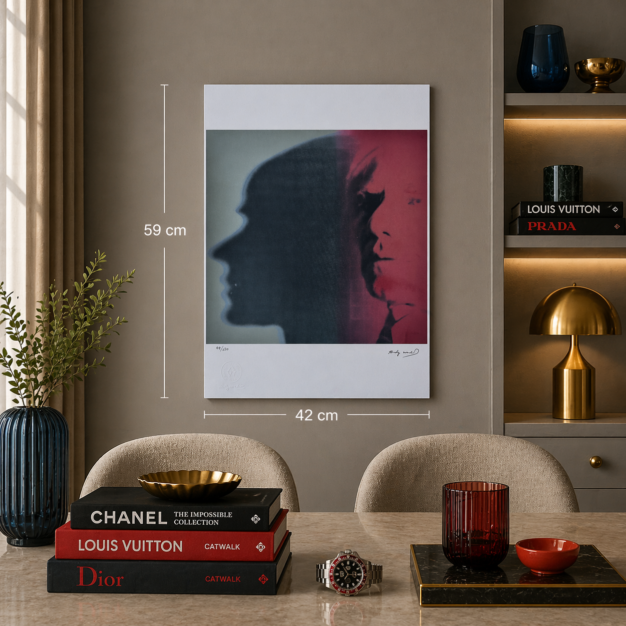 Andy Warhol – ‘The Shadow Myths’ – Gelimiteerde en genummerde editie