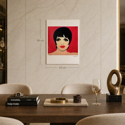 Andy Warhol – «Liza Minnelli» – Περιορισμένη και αριθμημένη έκδοση