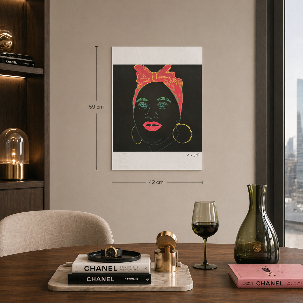Andy Warhol – ‘Black Woman (Myths)’ – Gelimiteerde en genummerde editie