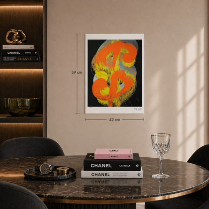 Andy Warhol – 'Dollar' – Begrenset og nummerert utgave
