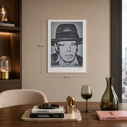 Andy Warhol – 'Joseph Beuys' – Begrenset og nummerert opplag