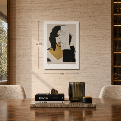 Andy Warhol – ‘Mick Jagger’ (FS II.146, 1975) – Gelimiteerde en genummerde editie
