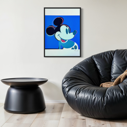 Andy Warhol – ‘Mickey Mouse (Blauw)’ – Gelimiteerde en genummerde editie