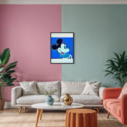 Andy Warhol – ‘Mickey Mouse (Blauw)’ – Gelimiteerde en genummerde editie