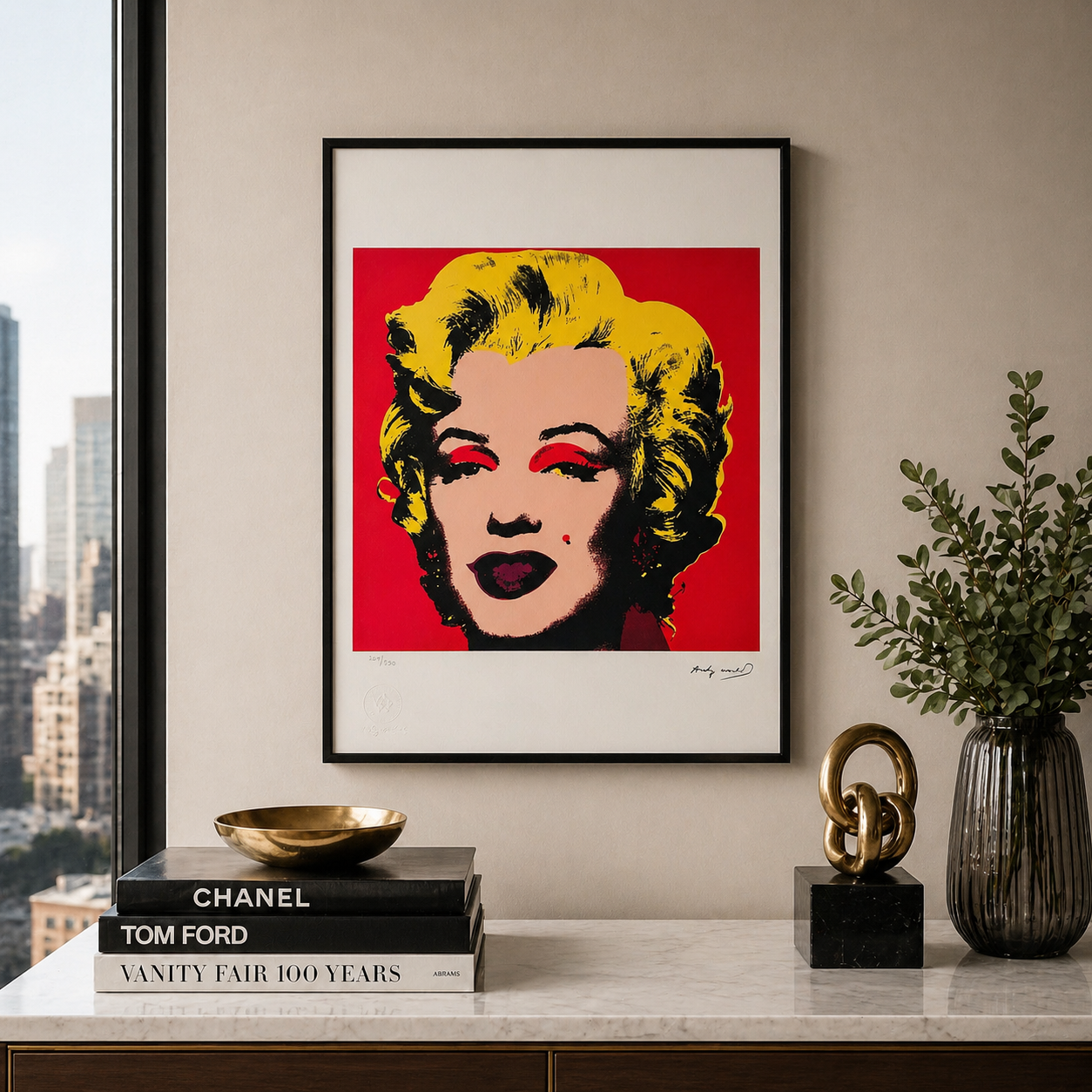 Andy Warhol – 'Marilyn Monroe' (Kırmızı) – Sınırlı ve numaralı baskı