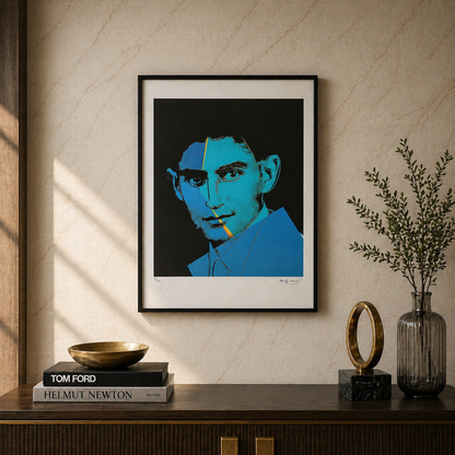 Andy Warhol – ‘Franz Kafka (Jews)’ – Gelimiteerde en genummerde editie