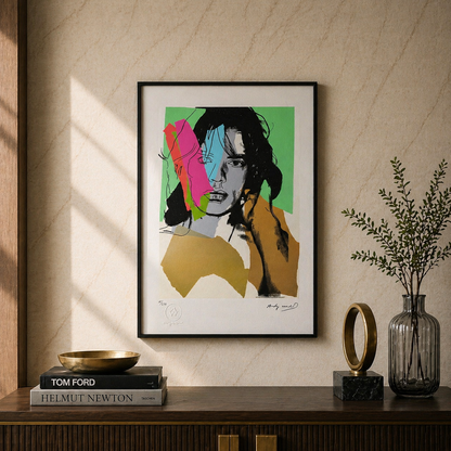 Andy Warhol – ‘Mick Jagger’ (FS II.140, 1975) – Gelimiteerde en genummerde editie