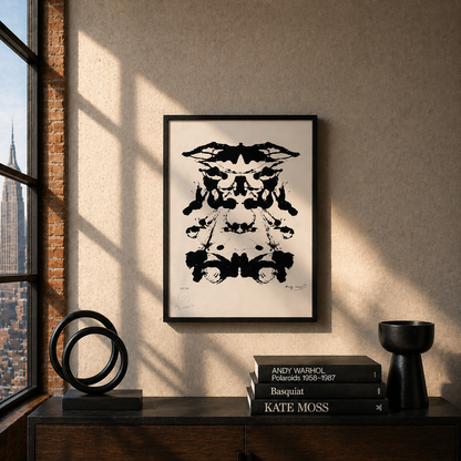 Andy Warhol – ‘Rorschach’ – Gelimiteerde en genummerde editie