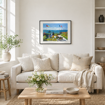 Claude Monet – ‘Terras in Saint-Adresse’ – Gelimiteerde en genummerde editie