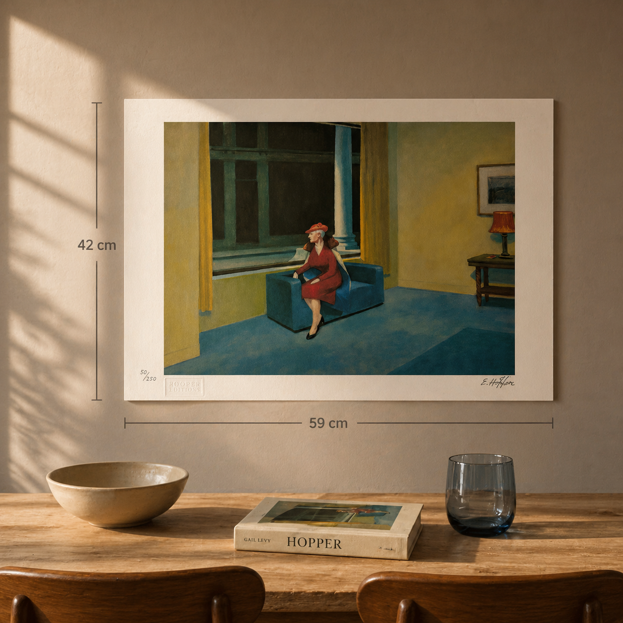 Edward Hopper – ‘Woman at the Window’ – Gelimiteerde en genummerde editie