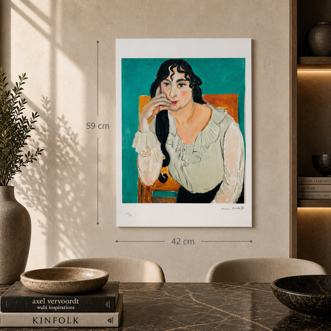 Henri Matisse – 'L'Italienne (Lorette)' – Edition limitée et numérotée