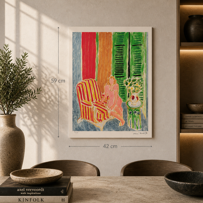 Henri Matisse – 'Jeune fille à la robe rose' – Edition limitée et numérotée