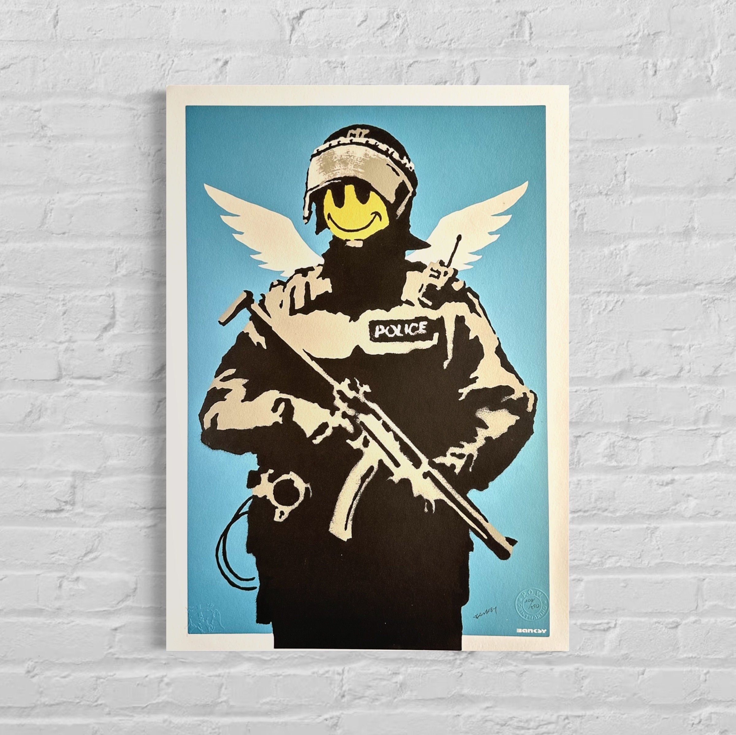 BANKSY Flying Copper
