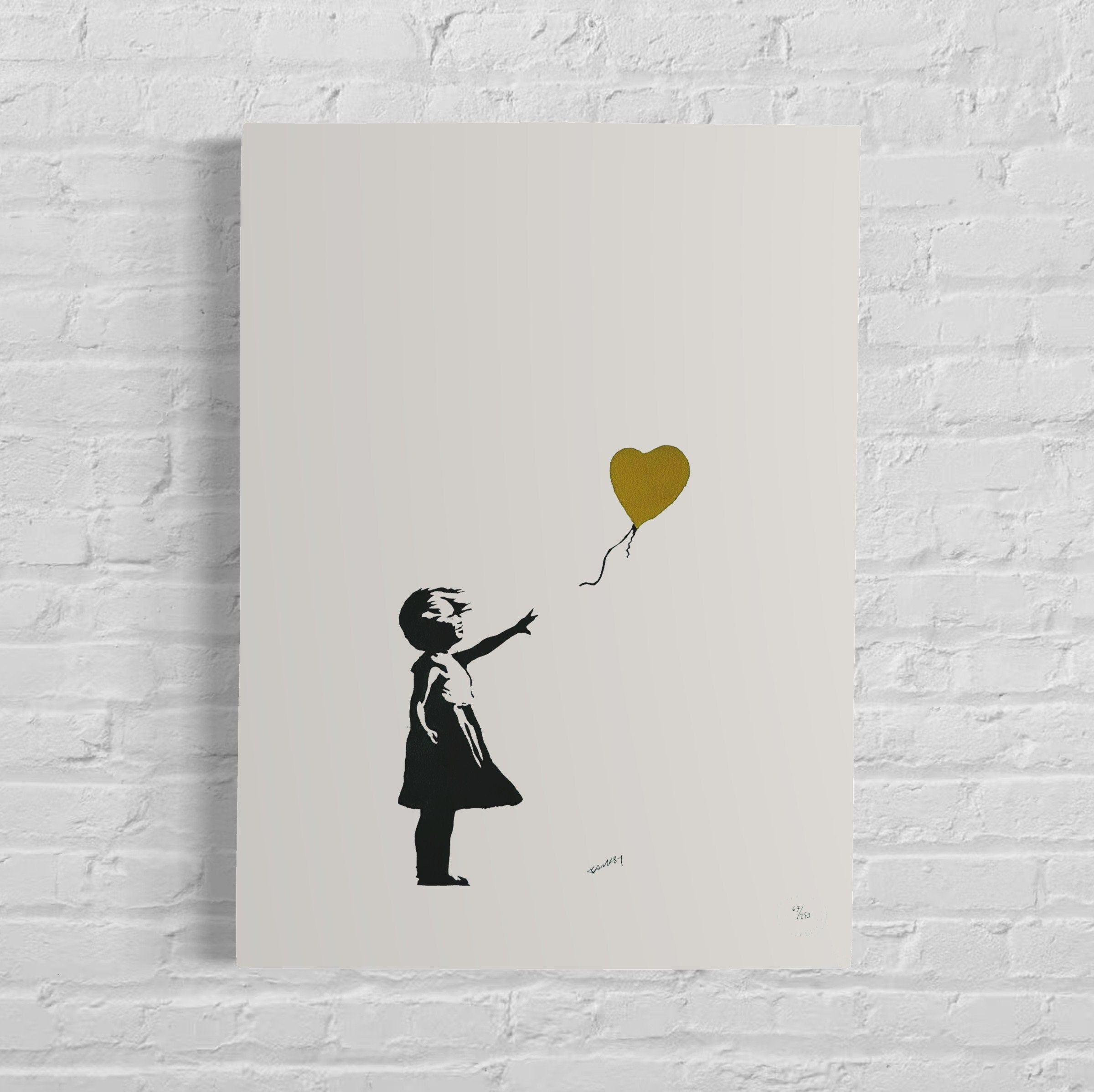 Banksy girl with the balloon