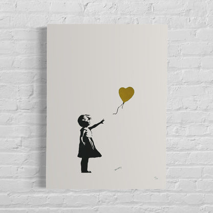 Banksy girl with the balloon