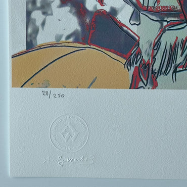 ANDY WARHOL War bonnet indian