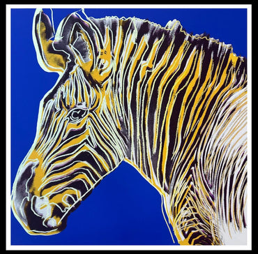 Andy Warhol zebra