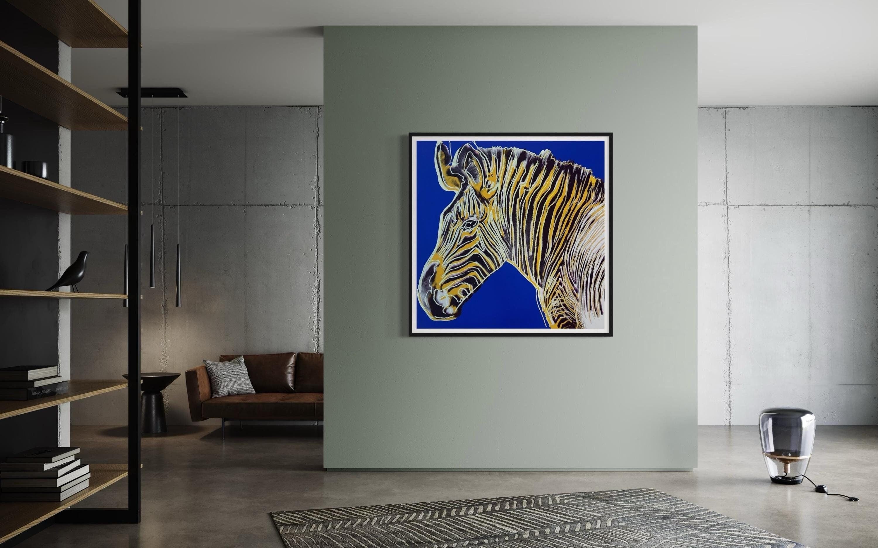 Andy Warhol zebra
