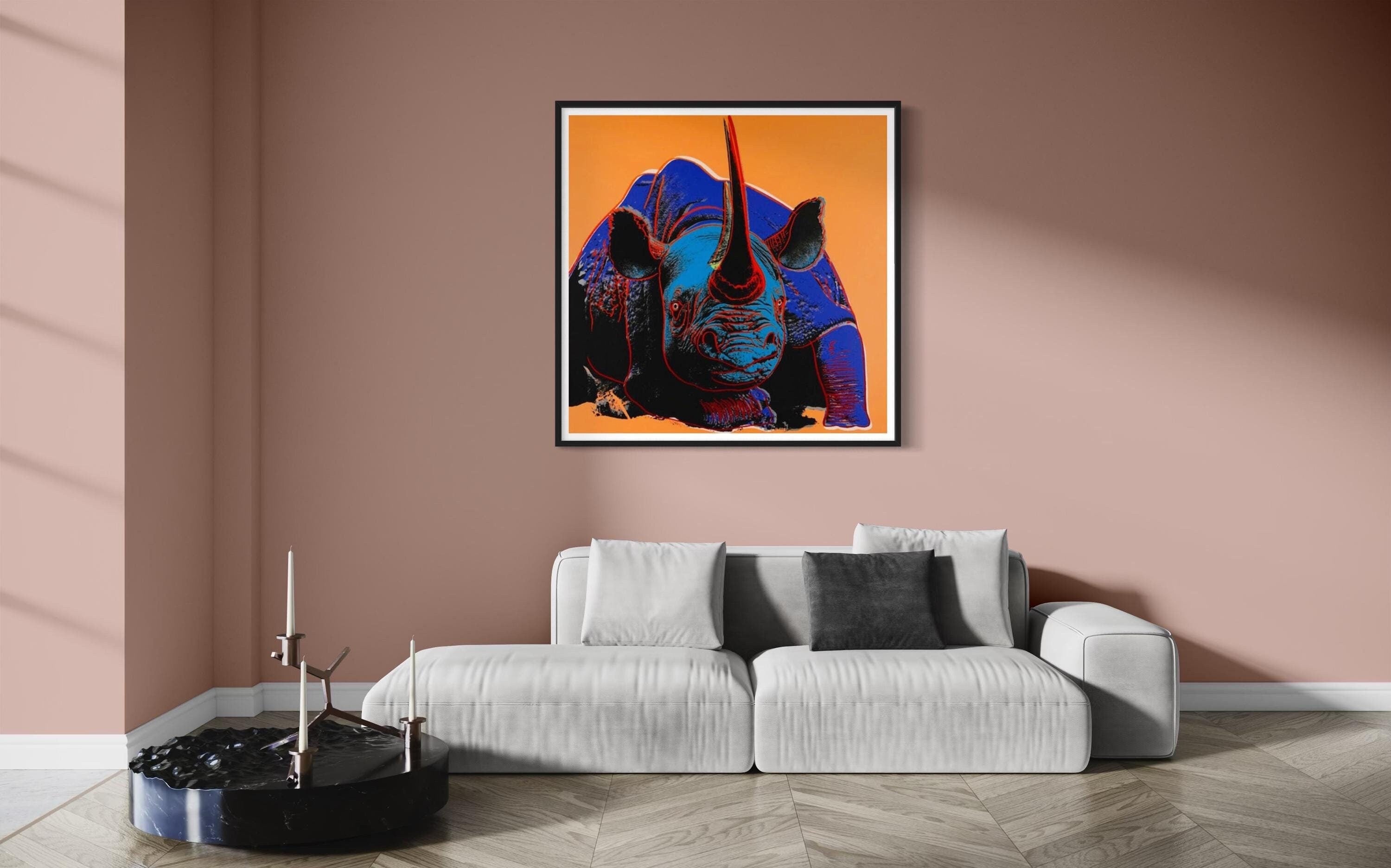 Andy Warhol neushoorn