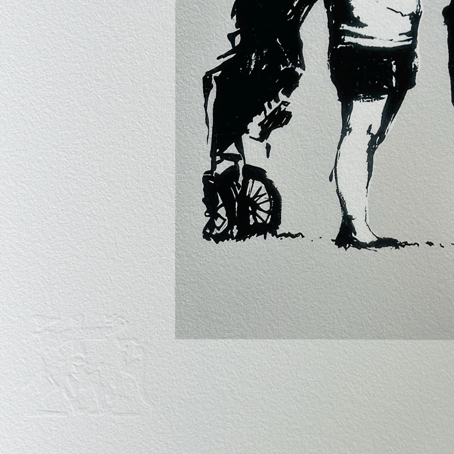 Genummerde editie BANKSY Festival - Gesigneerd - certificaat - Wall Art, Grafitti Art, Lithograph, Stencil Art