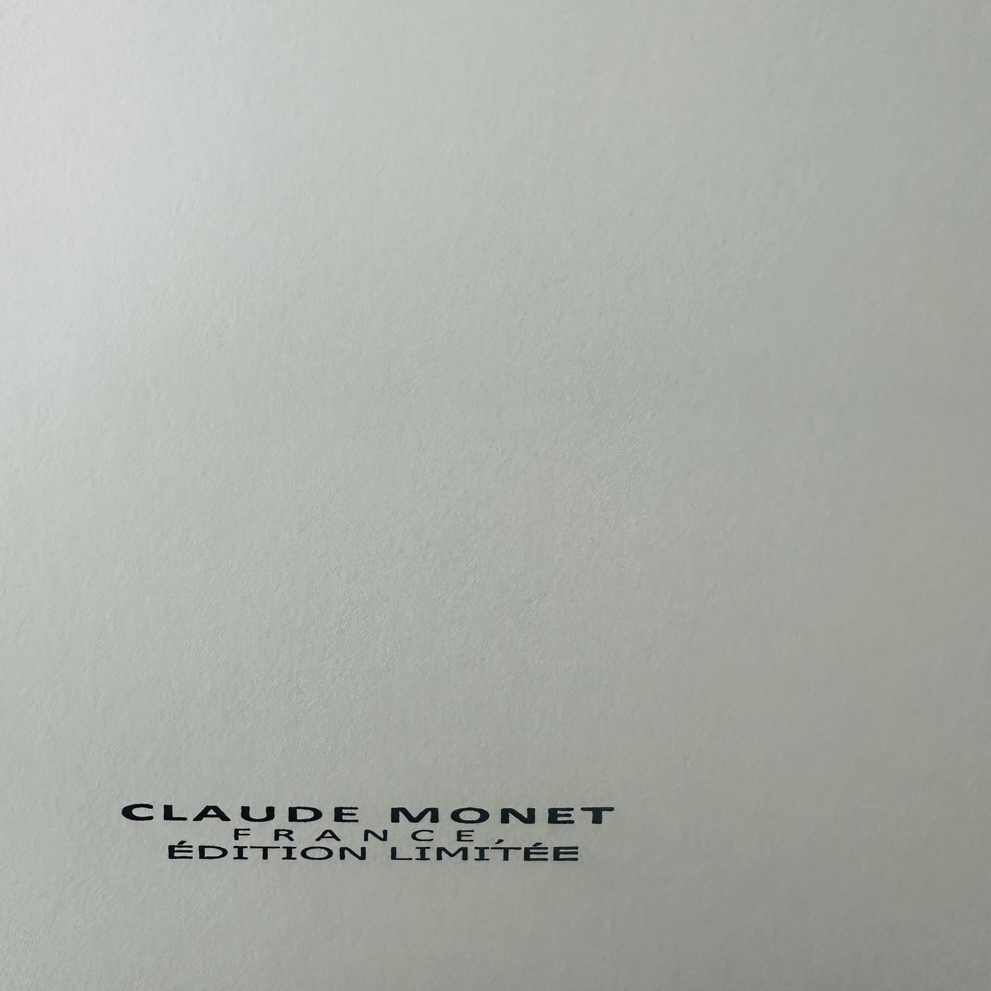 Genummerde editie Claude Monet," Kind en vrouw met paraplu- Certificaat - kunstdecoratie - unieke kunst lithograph after