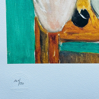Genummerde editie HENRI MATISSE "L'Italienne (Lorette)" Gesigneerd - Certificaat - Limited lithografie - Franse kunstenaar - after