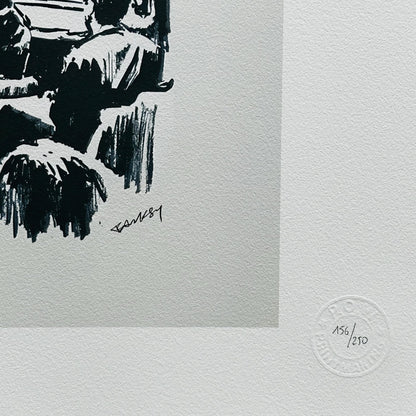 Genummerde editie BANKSY Marons - Gesigneerd - certificaat - Wall Art, Grafitti Art, Lithograph, Stencil Art