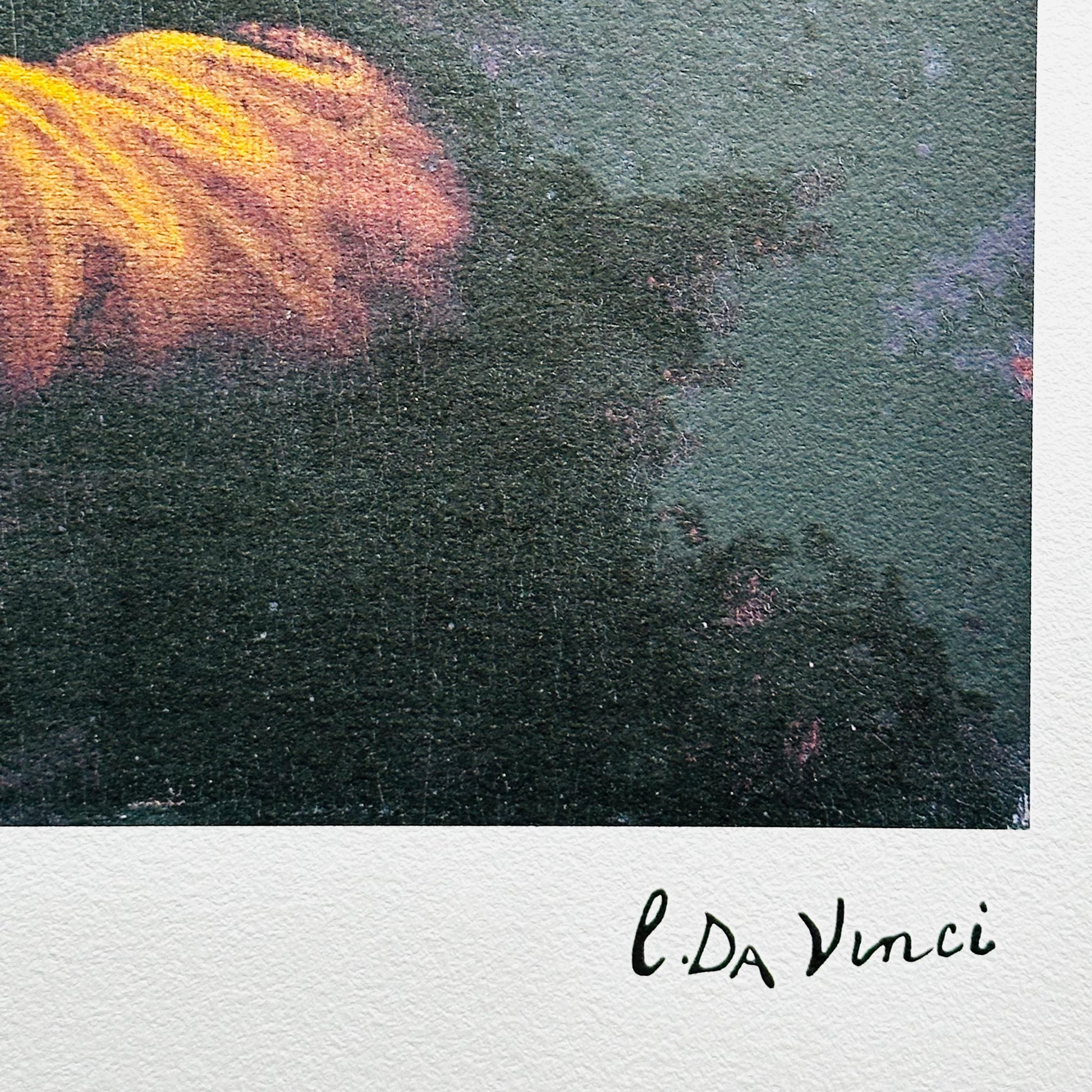 Genummerde editie LEONARDO DA VINCI "Mona Lisa" Gesigneerd - Certificaat - Limited lithografie - Italiaanse kunstenaar - after