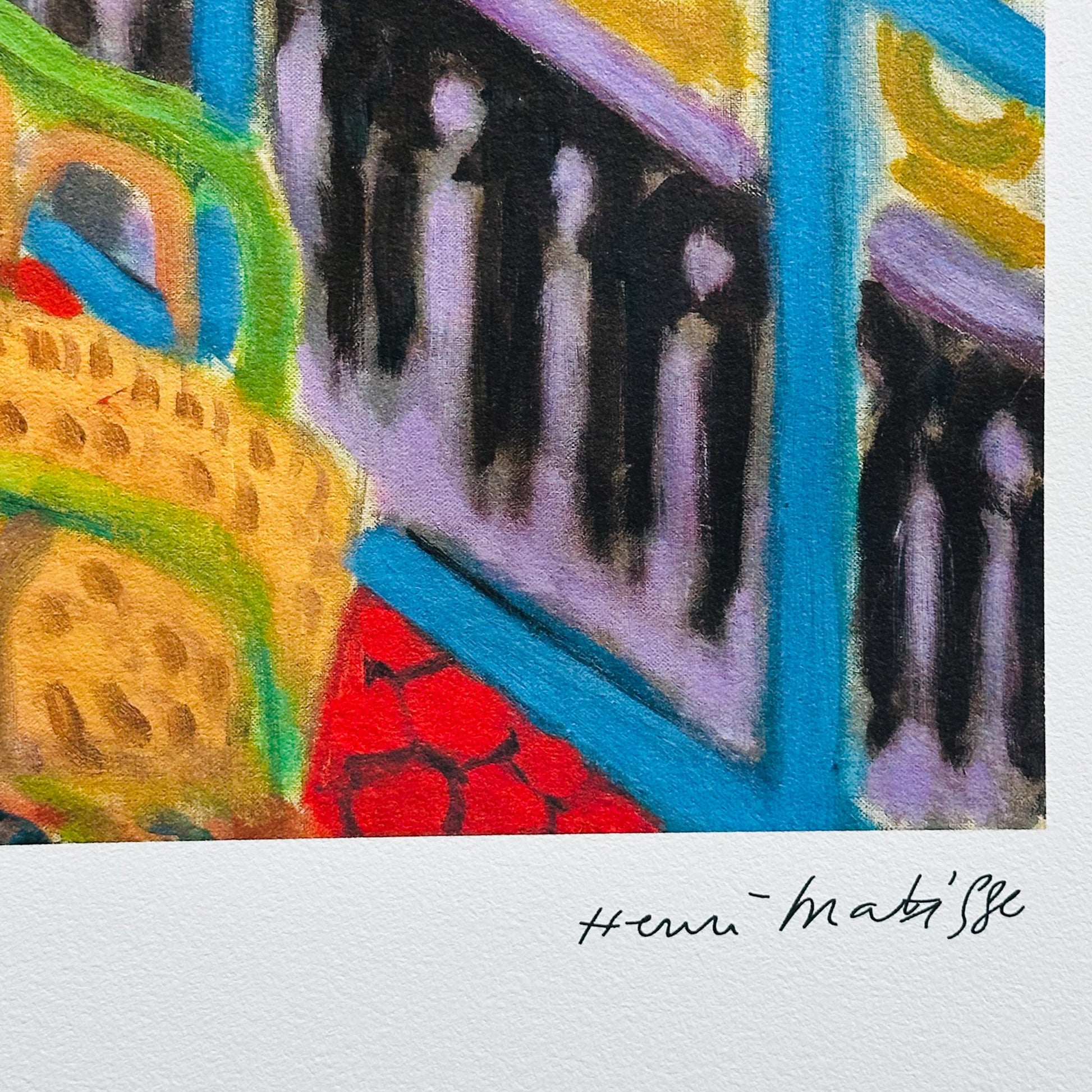 Genummerde editie HENRI MATISSE "Nu à la fenêtre" Gesigneerd - Certificaat - Limited lithografie - Franse kunstenaar - after