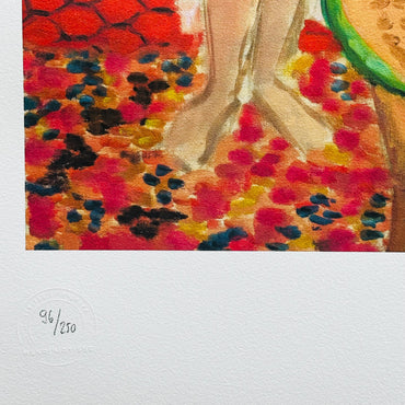 Genummerde editie HENRI MATISSE "Nu à la fenêtre" Gesigneerd - Certificaat - Limited lithografie - Franse kunstenaar - after