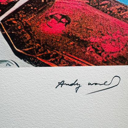 Genummerde editie ANDY WARHOL Shah of Iran Gesigneerd - Certificaat - Leo Castelli - Pop art -- lithograph after