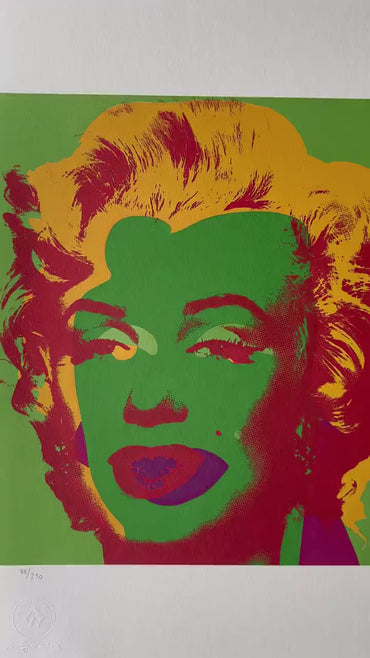 Genummerde editie ANDY WARHOL Marilyn Monroe Gesigneerd - Certificaat - Leo Castelli - Pop art -- lithograph